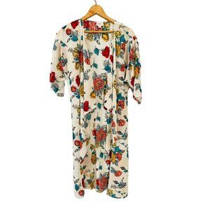 NWT LuLaRoe Shirley Size Small Coverup Kimono Duster Floral Print